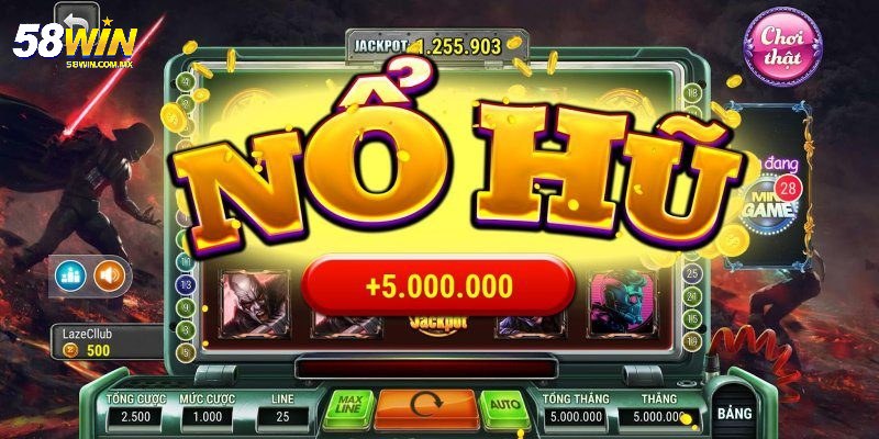 Nổ Hũ Vip Tại 58WIN - Trải Nghiệm Game Slot Đỉnh Cao Hấp Dẫn 3 Nổ Hũ Vip Tại 58WIN – Trải Nghiệm Game Slot Đỉnh Cao Hấp Dẫn