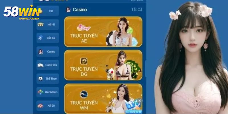 Tải App 58win - Hướng Dẫn Cách Cài Đặt Chuẩn Nhất 2025 6 Giao diện của ứng dụng vô cùng thân và cực dễ dùng